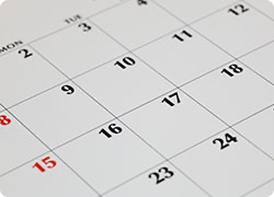 IR Calendar