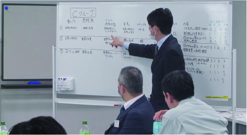 Central safety and health patrol at Miyoshi Plant, NIPPON RESIBON