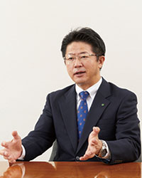 Group General Manager of Tabletop Group Munenari Mizukuchi