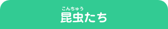 昆虫たち
