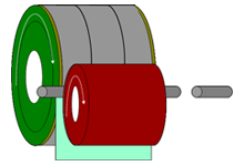 Centerless Vitrified-bond CBN/Diamond Wheel “Seamless Centerless Wheel”