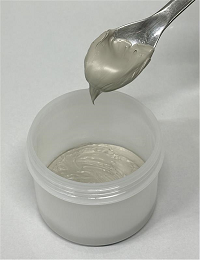 Silver paste for TGV