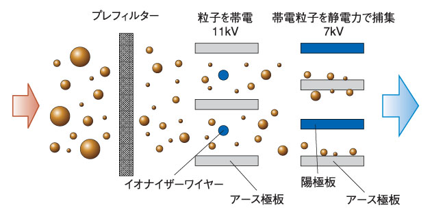 捕集メカニズム